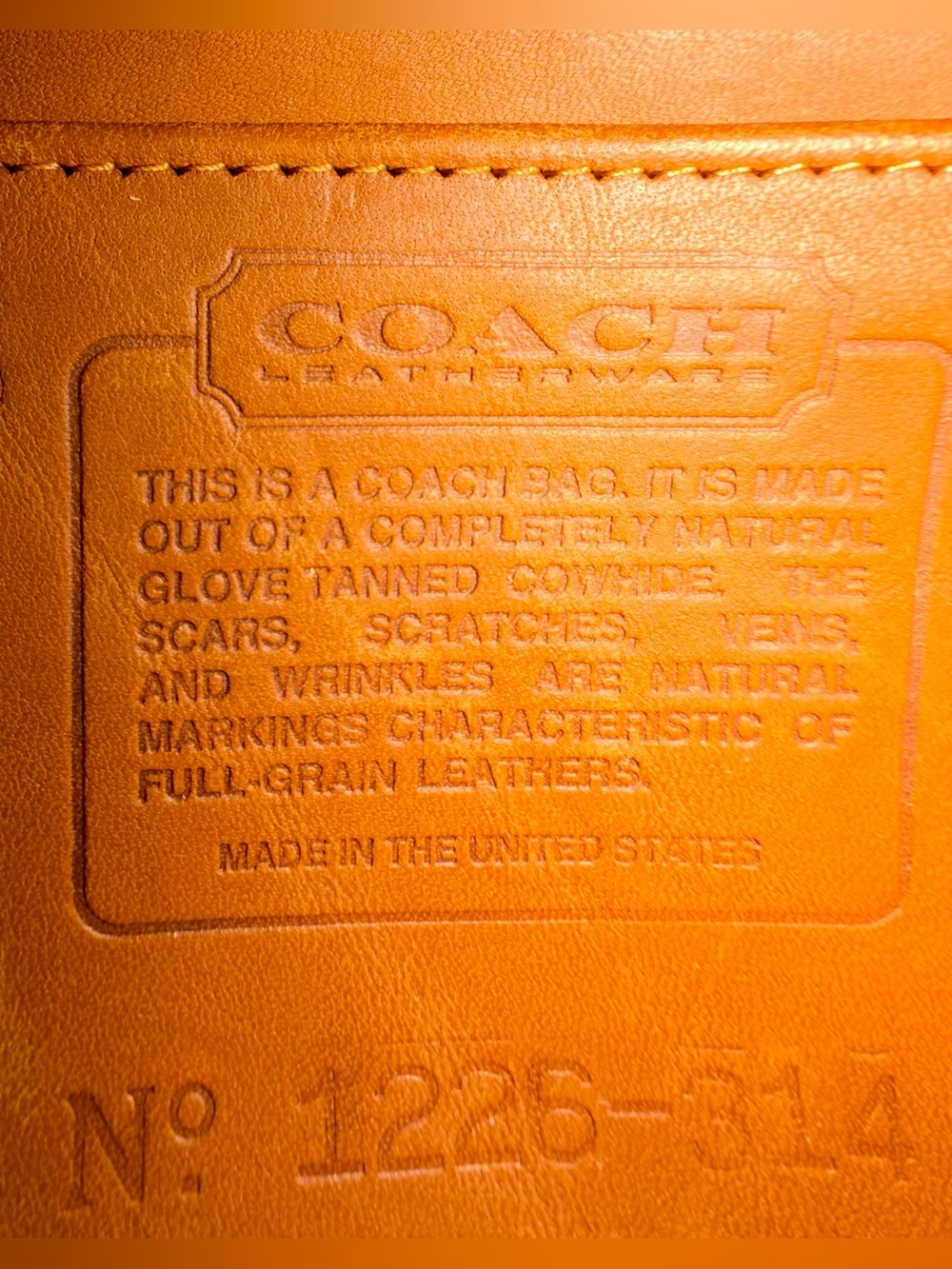 VINTAGE COACH KIMBALL HALF MOON BRITISH TAN CROSSBODY BAG
9911 - Picture 15 of 17